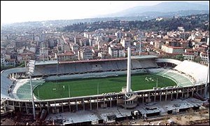 Estadio Artemio Franchi campo de la Fiorentina