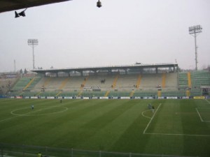 Estadio Atleti Azurri D'Italia campo del Atalanta y Albino Leffe