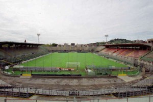 Estadio Atleti Azurri D'Italia campo del Atalanta y Albino Leffe