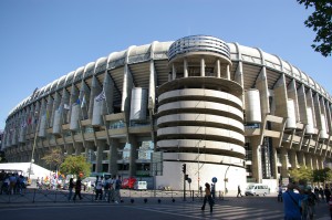 Estadio Santiago Bernabéu campo del Real Madrid