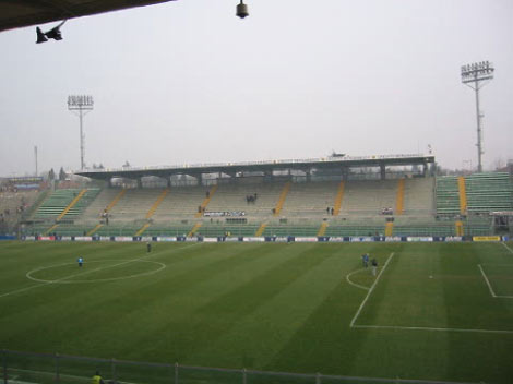 Estadio Atleti Azurri D'Italia campo del Atalanta y Albino Leffe
