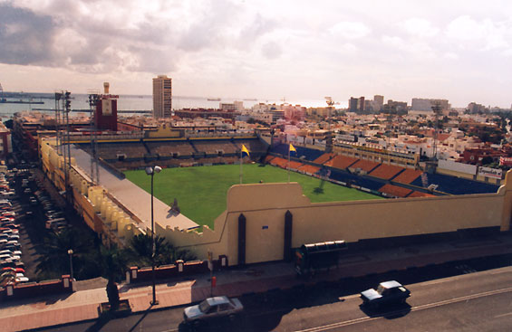 Estadio Insular antiguo campo de Las Palmas